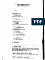 Unit Theories Mass-Communication: Structure