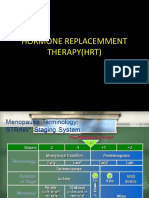 Hormone Replacemment Therapy (HRT)