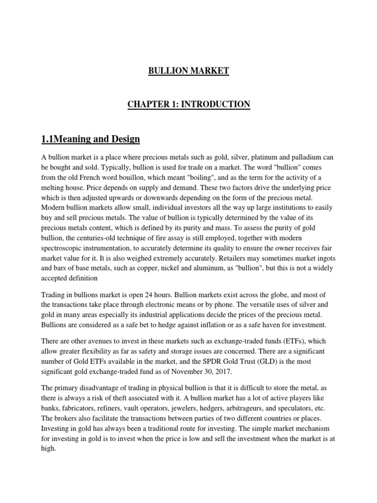 Smit Bullion New PDF Bullion Exchange Traded Fund