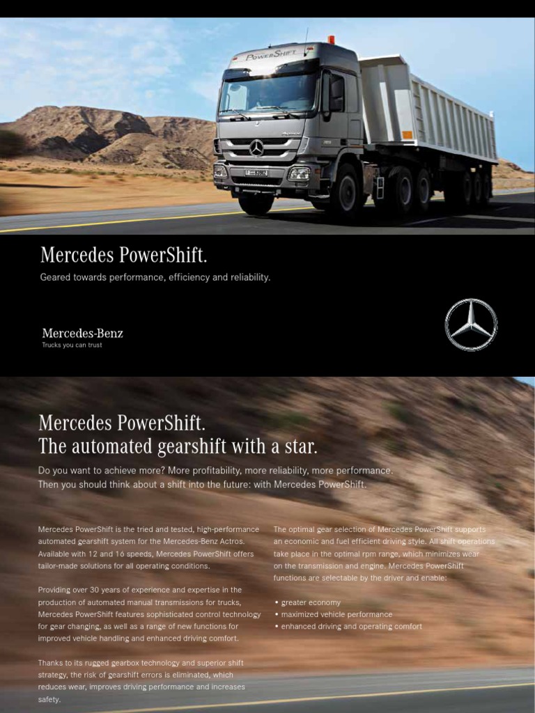 Mercedes Powershift.: Geared Towards Performance, Efficiency and ...
