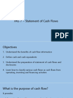 PAS 7 - Statement of Cash Flow