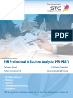 PMI-PBA Course Manual (Printing)