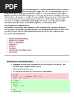 C Coding Style Guidelines