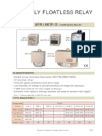 Anly Floatless Relay AFR-1