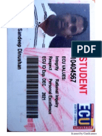 University ID