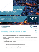 Electricity Tariff Reform in Uttar Pradesh, India: Challenges & Key Findings May 2018