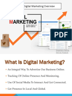 Overview of Digital Marketing by Shashank and Hemraj