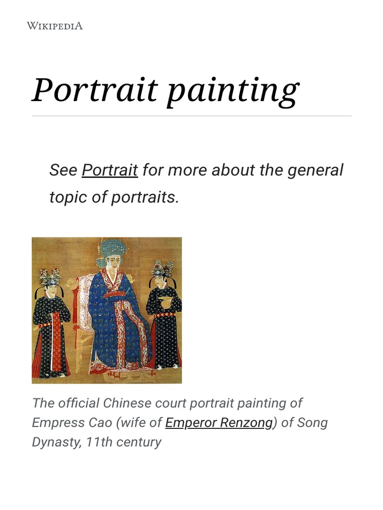 Portrait Painting Techniques Explained | PDF | Portrait Painting ...