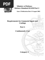 Ministry of Defence Defence Standard 02-830 Part 2: Issue 2 Publication Date 19 August 2002