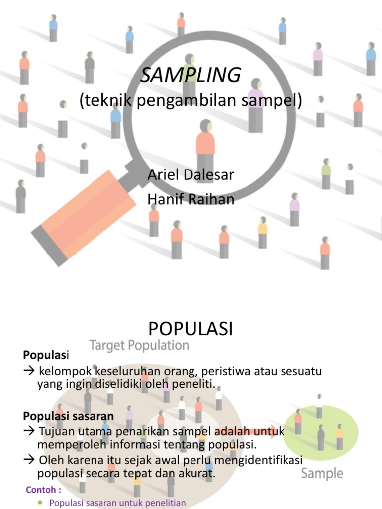 Teknik Sampling | PDF