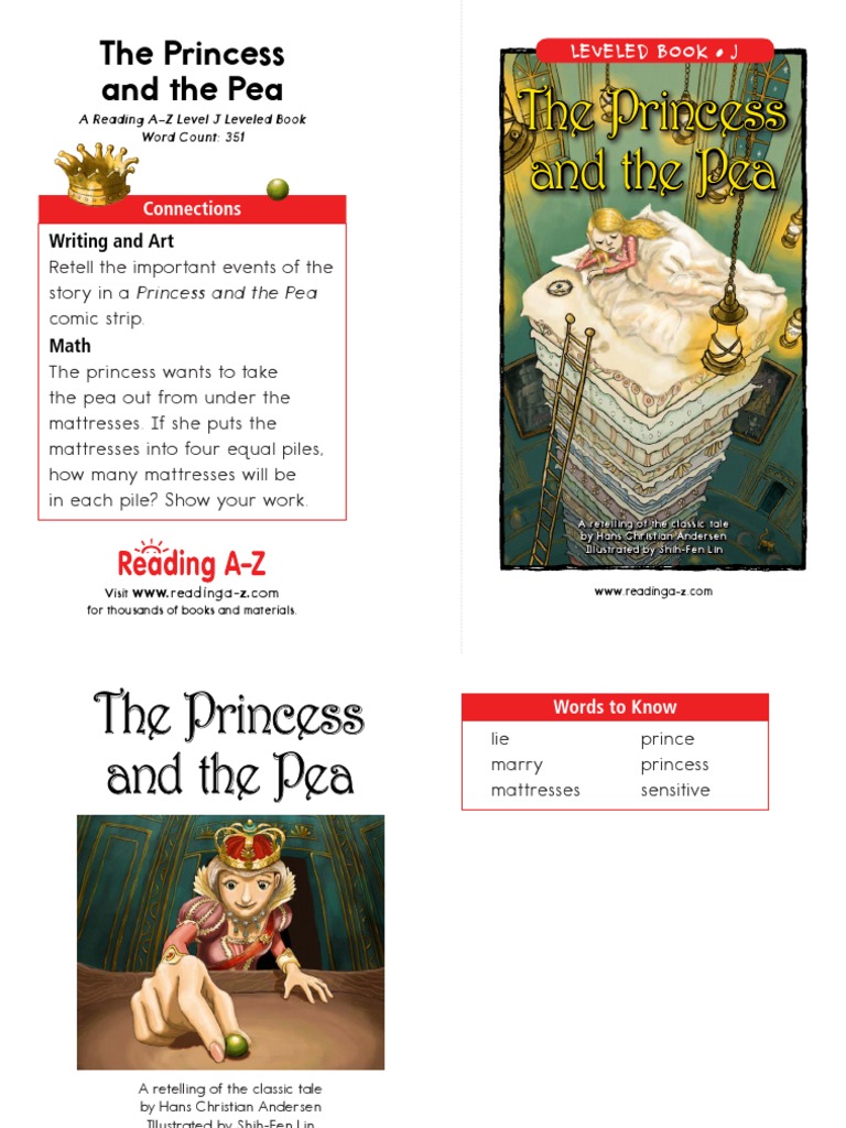 The Princess And The Pea Story The Modern Day Princesses Guide - mrn4l7f