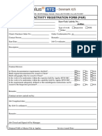 Project Activity Registration Form (Par) : Euro-Tech Activity No.: A-00xx