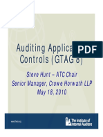 Auditing Application Contol