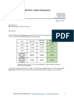 2017 Annual Letter - Split Rock Capital Management PDF