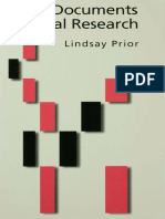 Prior-Using Documents in Social Research (2003) PDF