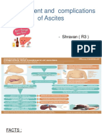 Management and Complications of Ascites Srava