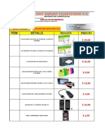 ACCESORIOS Almacen Varios PDF