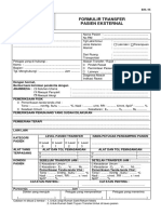 Formulir Transfer Pasien Eksternal