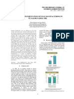 Effective Implementation of Lean Manufacturing in Pt. Kalbe Farma TBK