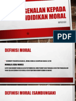 Pengenalan Kepada Pendidikan Moral