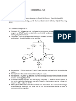 Differential Amplifier PDF