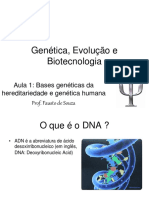 AULA 1 - Bases Geneticas Da Hereditariedade.