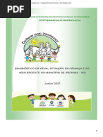 Conhecer Para Transformar - Diagnóstico atual da criança e do adolescente no município