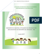 Conhecer para Transformar - Diagnóstico Atual Da Criança e Do Adolescente No Município