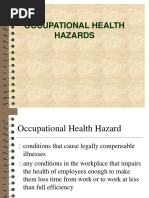 Day 2 Occupational Health Hazards