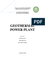 Geothermal Power Plant: Wesleyan University-Philippines Mabini Extension, Cabanatuan City
