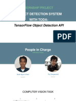 Internship Project: Object Detection System With Toda