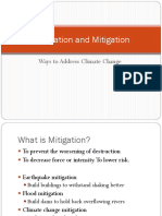 Adaptation and Mitigation: Ways To Address Climate Change