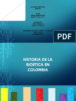 Historia de La Bioetica en Colombia y El Mundo