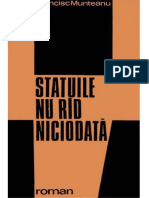 Francisc Munteanu - Statuile Nu Rad Niciodata PDF