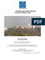 Physical Density and Urban Sprawl: A Case of Dhaka City: Md. Syful Islam