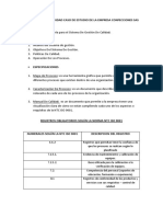 Desarrollo de Actividad Caso de Estudio de La Empresa Confecciones Sas