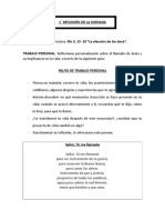 Primera Reflexión de La Jornada