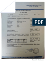 Certificado de Calibración LP-0115-2018