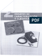 Ensayos de Caracterización y Casificaciones PDF