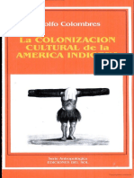 Colombres, Adolfo La Colonizacion Cultural de la America Indigena..pdf