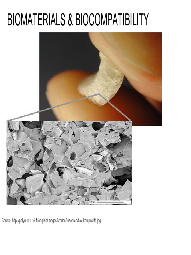 Biomaterials & Biocompatibility: Source: Http://polymeeri - Tkk.fi ...