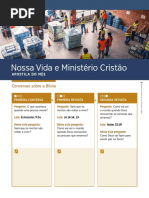 Apostila Vida e Ministério - Maio 2019
