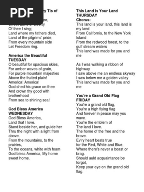 Patriotic Songs