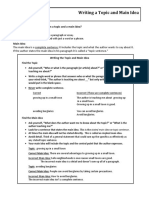 TopicvsMainidea PDF