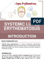 SLE SYSTEMIC LUPUS ERYTHEMATOUS