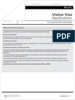 Application: Visitor Visa