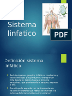 Sistema Linfatico