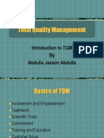 Total Quality Management: Introduction To TQM by Abdulla Jassim Abdulla
