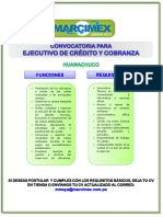 CONVOCATORIA - EJECUTIVO  DE CREDITO Y COBRANZA.pptx