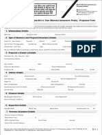 Prrivate Car Proposal Form July 2015